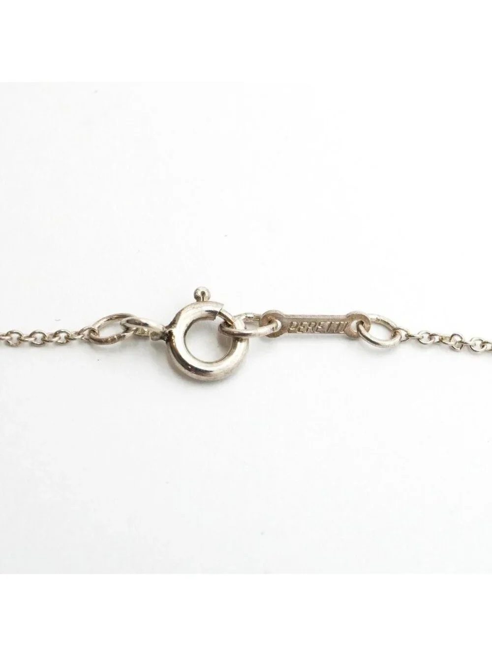 Tiffany & Co Necklace Bean 925 Sterling Silver